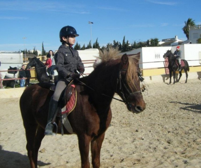  Learning on the pony 